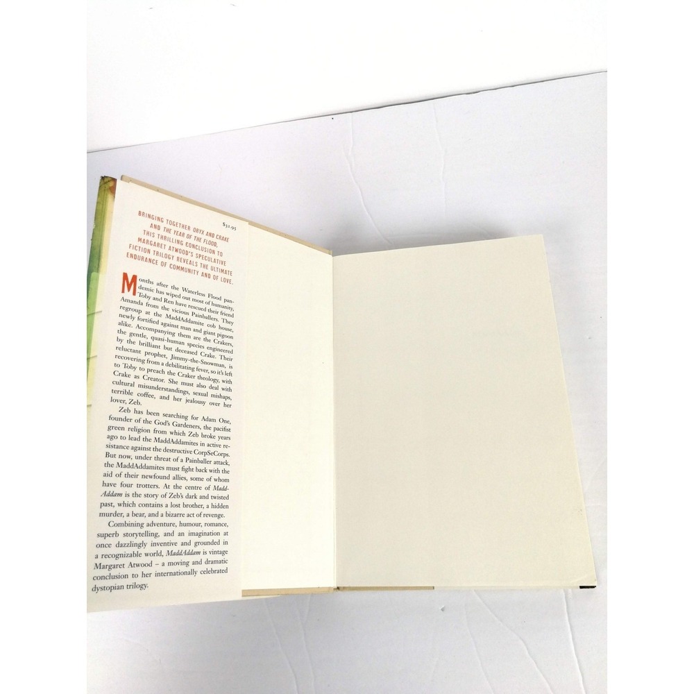 Madd Addam Margaret Atwood HC DJ Book Science Fiction - Picture 4 of 6